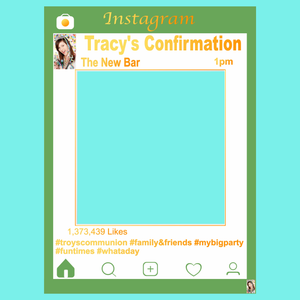 personalised photo frame