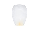 White sky lantern.