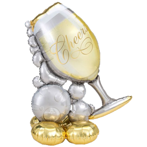 Champagne Airloonz Balloon - 51inch Air Filled