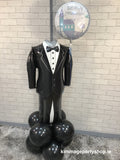 Large communion boy balloon design.