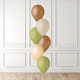 Natural Tones Balloon Bouquet - Style 039