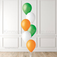 Irish Flag Balloon Bouquet - Style 040