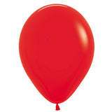 Red latex balloon.