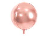 Foil Balloon Ball - Helium Filled Rose Gold