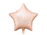 Happy Birthday Star - Powder Pink