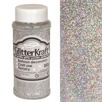 Silver glitter.