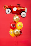 Cool Car Birthday Balloon Bouquet - Style 032