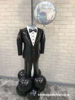 Large communion boy balloon design.