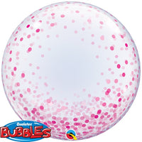 Deco Bubble - Pink Confetti Dots 24