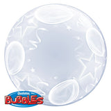 Deco Bubble Balloons 24in - Helium Filled