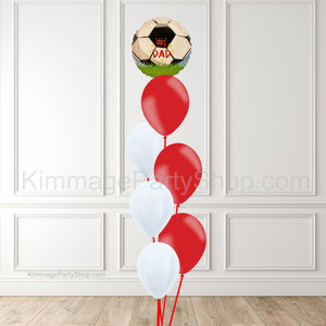 #1 Dad Fathers Day Balloon Bouquet