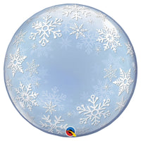 Deco Bubble - Frosty Snowflakes 24