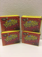 Four boxes of fun throw downs.