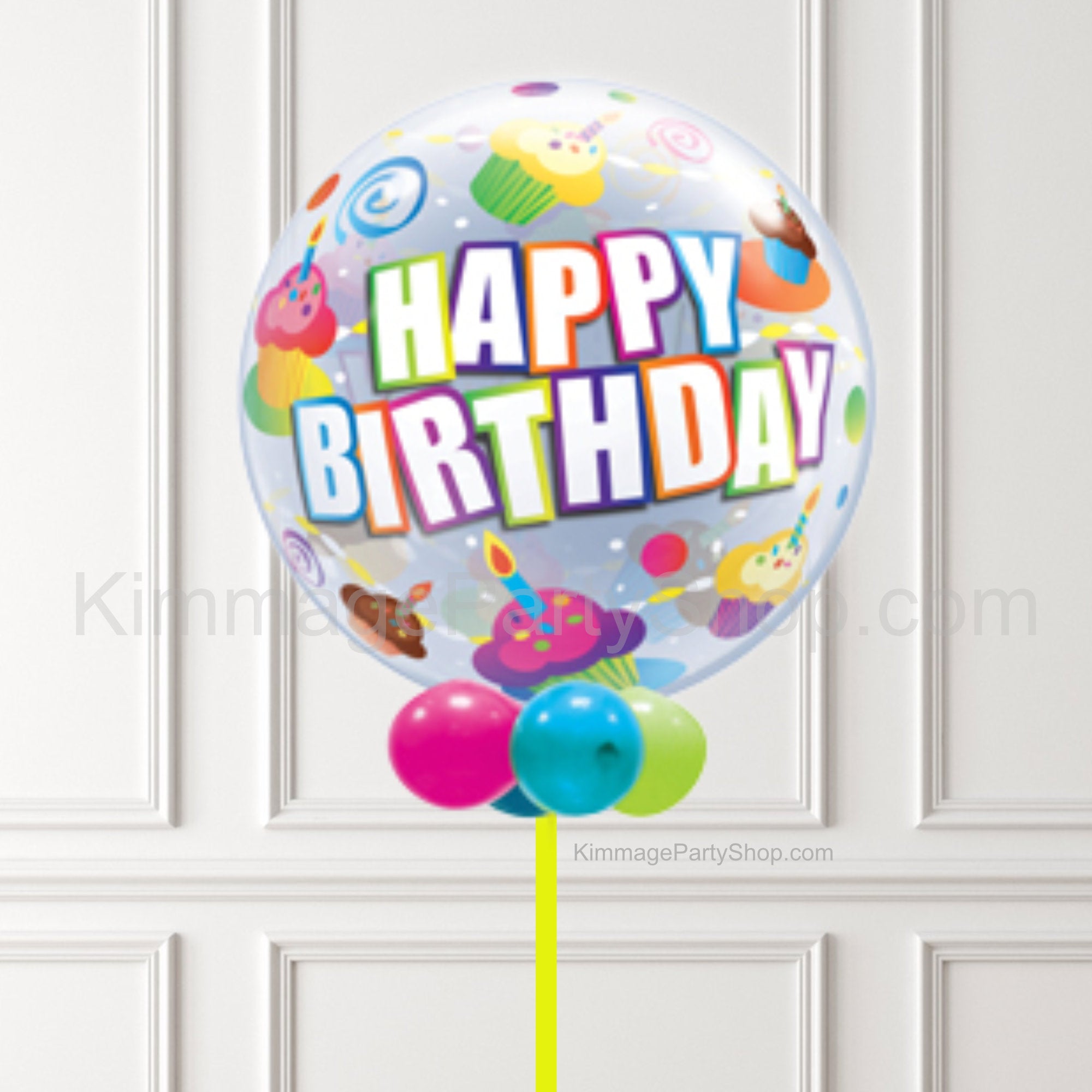 Multicolour Happy Birthday Bubble Balloon Kimmage Party Shop multicolour-happy-birthday-bubble-balloon-kimmage-party-shop