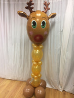 Large reindeer balloon design.