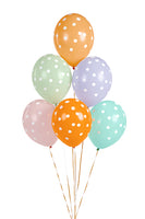 Pastel Dots Balloon Bouquet - Style 038