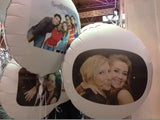 Variety of large photo balloons.