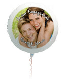 Engagement photo balloon.